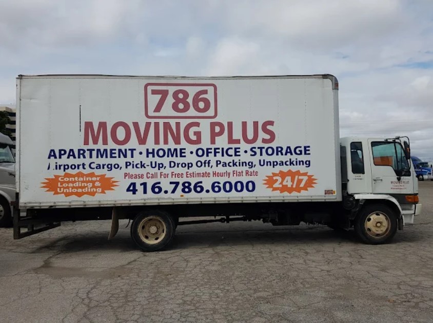 Professional moving truck - 786 Moving Plus serving Toronto and GTA
